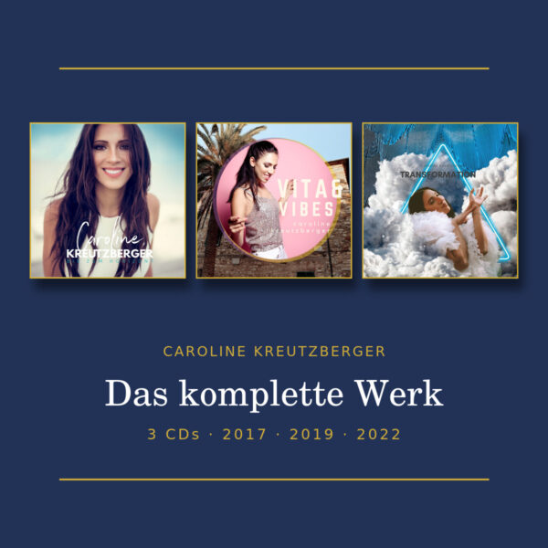 Caroline Kreutzberger – Das komplette Werk (3 CDs) Caroline Kreutzberger – Das komplette Werk: Bis Zum Horizont, Vita & Vibes, Transformation